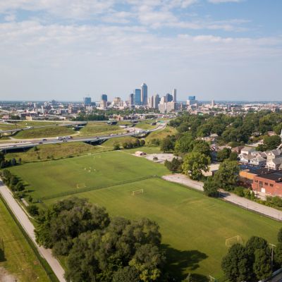 Aerial Shot of Indianapolis