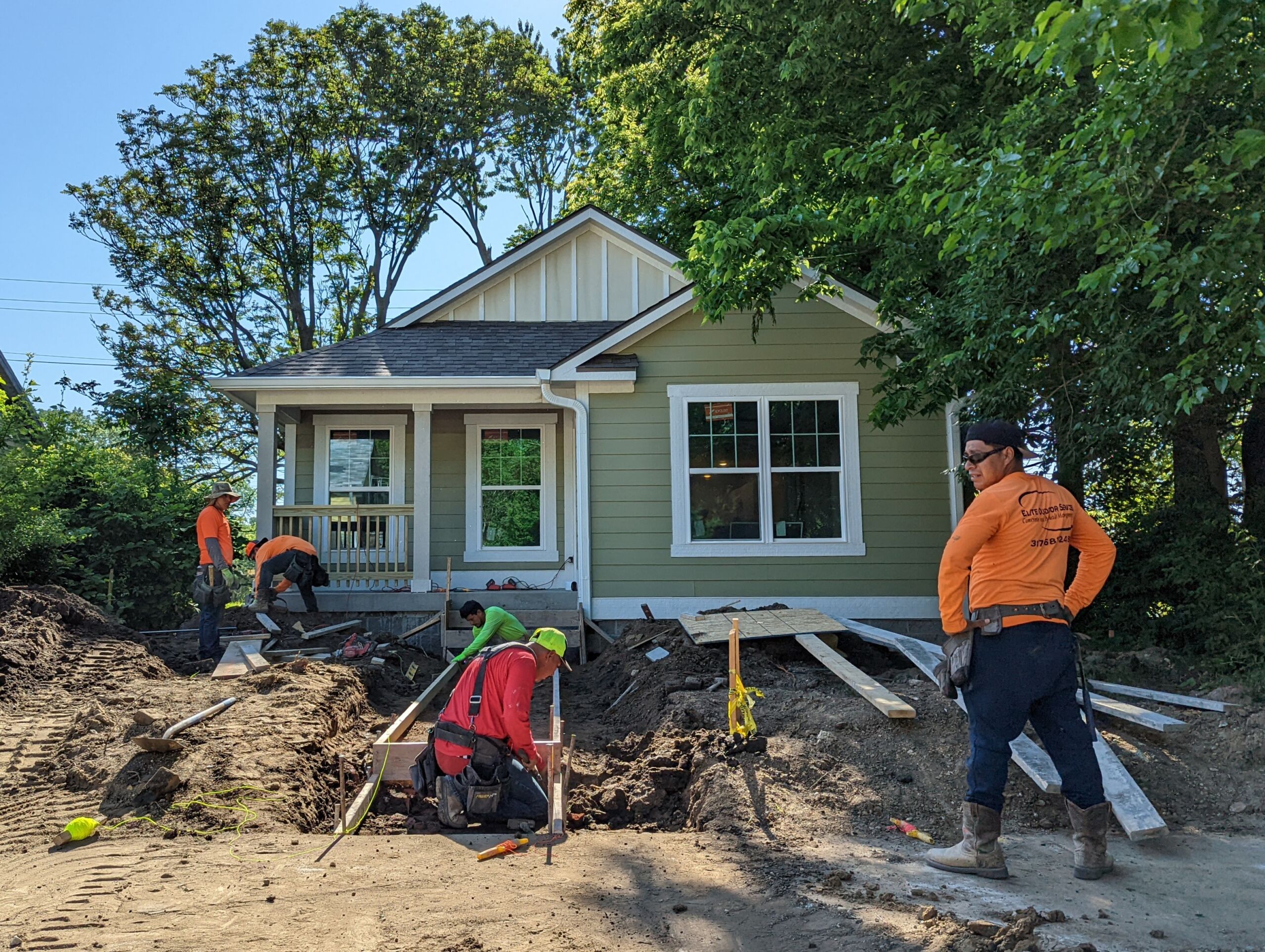2311 Hovey in progress