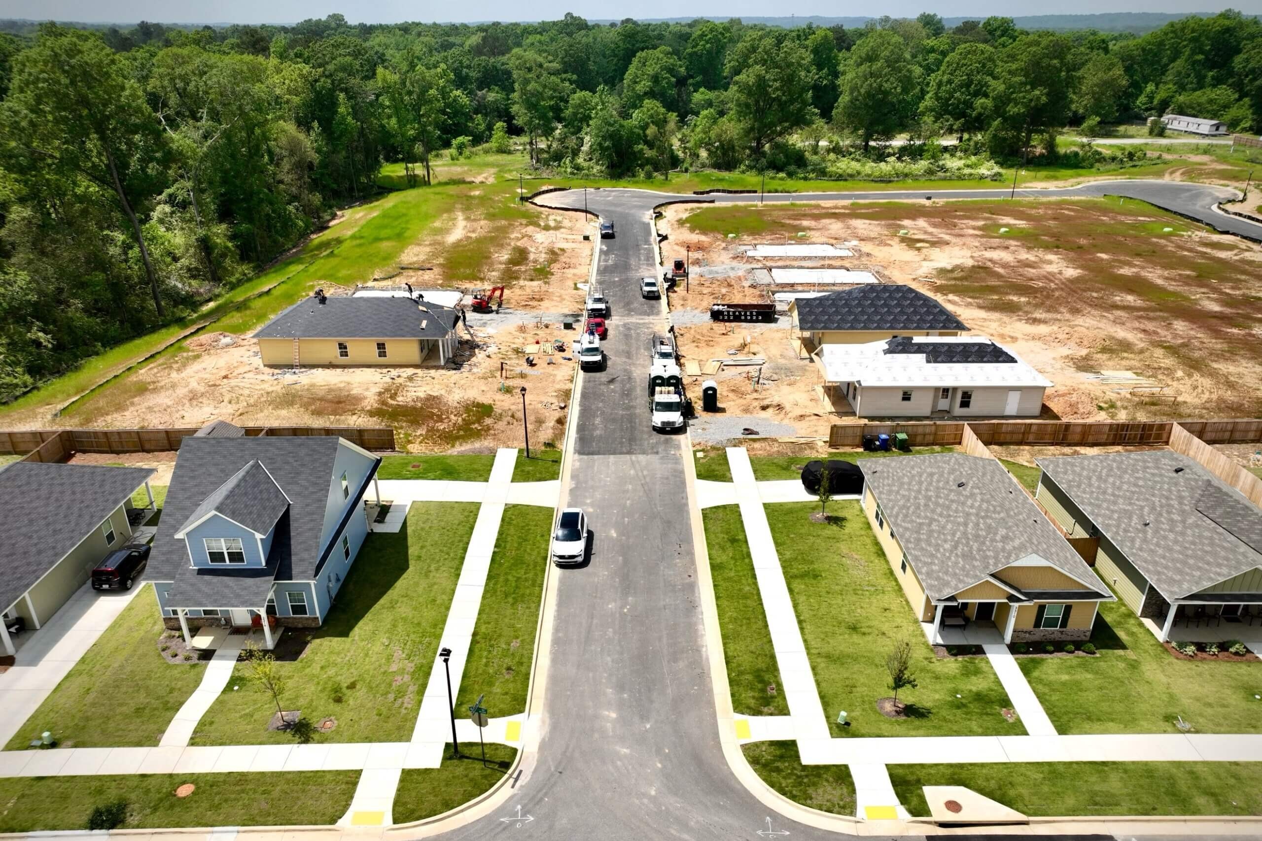 NeighborWorks Columbus’ innovative Elliot’s Walk subdivision nears completion in Georgia.