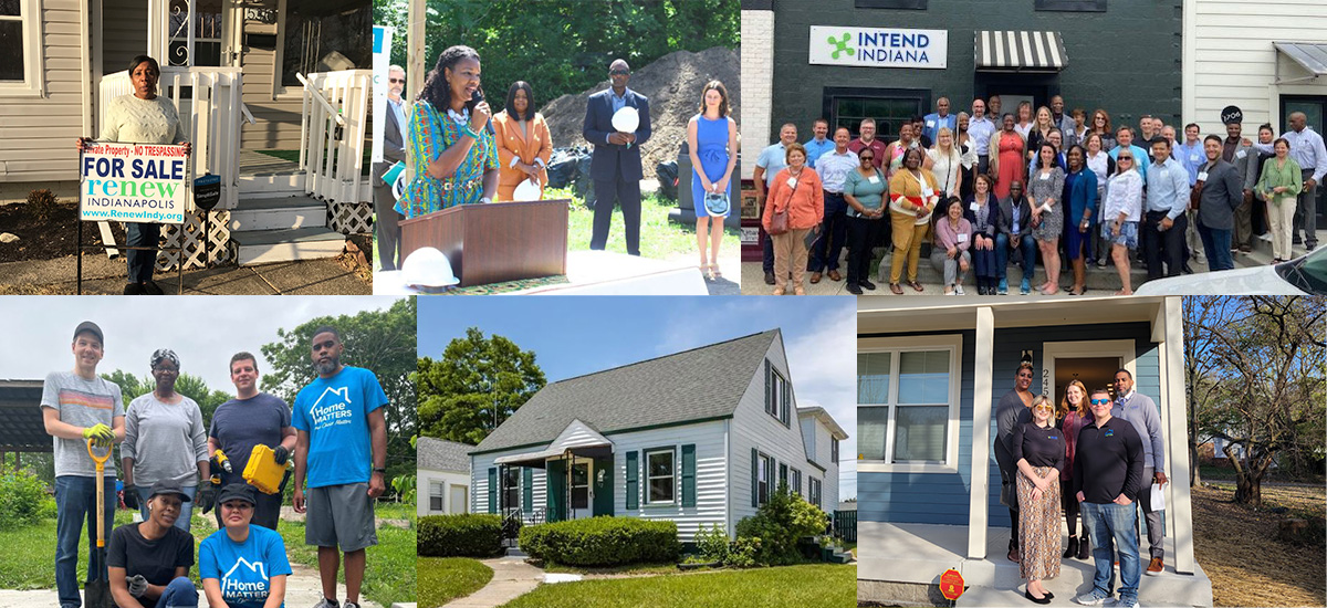 Collage of Intend photos
